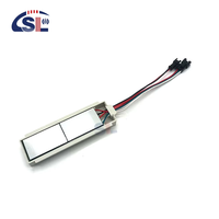 Interrupteur Tactile Intelligent Double Clé SL DC 12V 3A 5A 60W avec Variateur et Désembueur pour Miroir à Mercure Intégré Éclairé par LED de 1-6mm