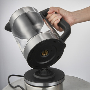 OEM 1.2L 1200W Stainless Steel Cordless Electric <b>Kettle</b> Mechanical Temperature Control Auto Shut-off Class Energy Efficiency for - Product Image 3