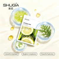 Masque facial au citron Phytoncid, hydratation intense, booste l'éclat de la peau, revitalise et repulpe la peau, OEM disponible
