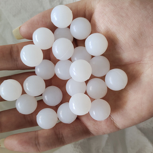 Balle en silicone solide blanche de 20 mm, 25 mm, 30 mm, 35 mm, 40 mm, 45 mm pour tamis vibrant - Product Image 1