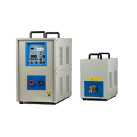 Fourneau de fusion à induction pour bijoux, haute fréquence 30-100 kHz, 60 kW, contrôlé par PLC