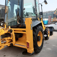 Chargeuse-pelleteuse JCB 3CX 4x4 d'occasion, faible consommation de carburant, haute performance, modèle ECO Sitemaster, pour la construction