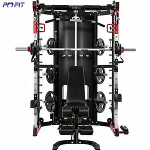 Estación de Cable de polea de Metal comercial, máquina de gimnasio Smith, <span class=keywords><strong>jaula</strong></span> de energía con equipo de entrenamiento de fuerza cruzado de Cable - Product Image 3