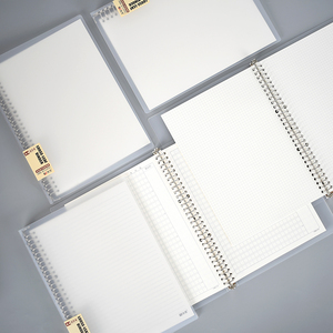 Cuaderno de hojas sueltas A4 de primera calidad: cubierta recubierta de PP, clip de metal, papel de hojas sueltas rellenable, ideal para uso escolar y de oficina - Product Image 5