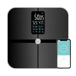 גוף סולם חכם Bmi בקנה מידה דיגיטלי אמבטיה אלחוטי משקל בקנה מידה גוף הרכב עם Smartphone App