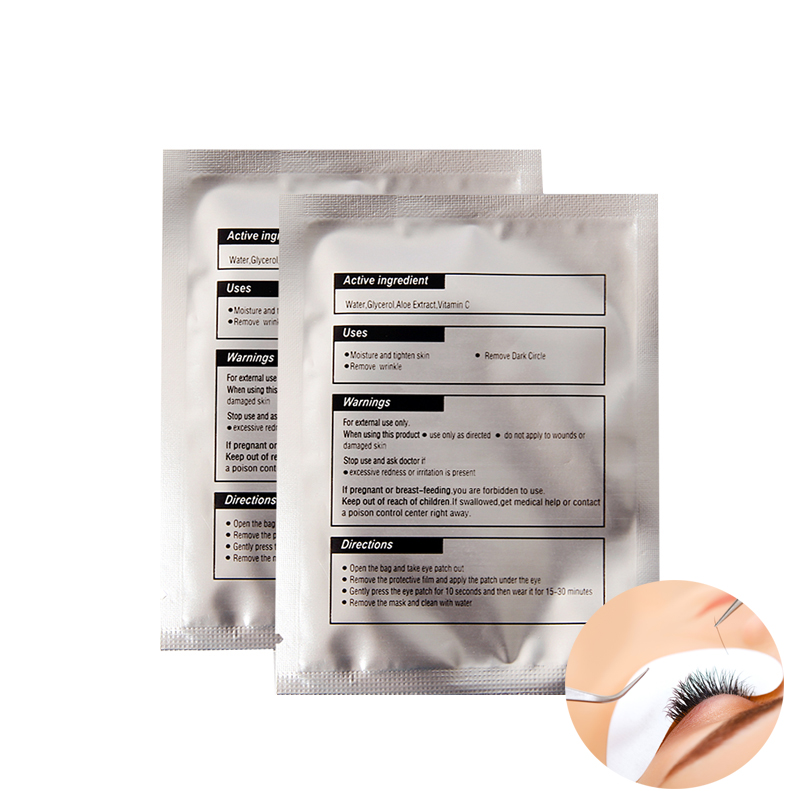 private label Collagen eyepad eyelash extensions under eye patches for eyelash extensions