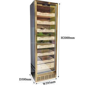 Humidores y Congeladores para Cigarros en Forma de U con Sistema de Refrigeración por Compresor, Material y Diseño de Lujo, Refrigerador para Humidor de Cigarros - Product Image 6