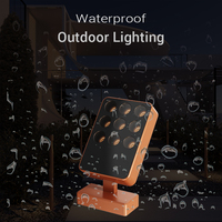 Lampes de jardin LED modernes étanches, luminaires décoratifs d'extérieur, DC 24V IP65, projecteurs de pelouse à intensité variable, CRI 90 élevé
