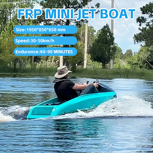 Havospark Electric FRP Material Stable Mini Boat Cool Water Sport Fishing Customized Color for Lake and Ocean - Product Image 1