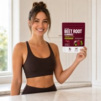 Gummies de Betterave Xuhuang 4000mg, Saveur Baies Mixtes 8-en-1, Végétaliennes, Sans OGM, Complément Alimentaire, OEM ODM Marque Privée, Vente en Gros