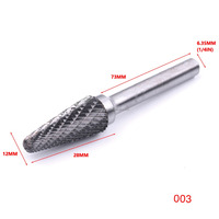 Affûteur rotatif en carbure de tungstène de 6 mm, perceuse sans fil à vitesse variable, perceuse magnétique pour le travail de l'acier et du bois, meulage