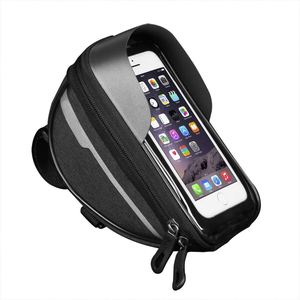 Waterproof Bicycle Handlebar Bag Bike <b>Frame</b> Front Top Tube Cycling Bag Mountain Bicycle Bags - Product Image 1