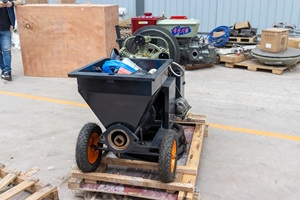 เครื่องพ่นปูนคอนกรีตแบบแห้ง,เครื่องพ่นปูนคอนกรีตเพื่อสิ่งแวดล้อมเครื่องพ่นปูนฉาบอัตโนมัติ - Product Image 6