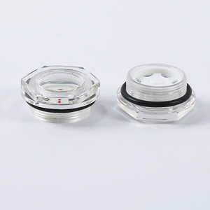 XZW, высокотемпературный круглый пластиковый прицел, стекло M20 * 1,5, хорошее качество, воздушный компрессор, фланцевый для нанесения масла - Product Image 3