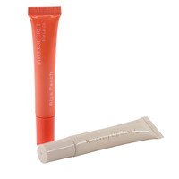 10ml 20ml Squeeze Tube Vide Doux Brillant À Lèvres Rouge À Lèvres Baume À Lèvres Rouleau Crème Pour Les Yeux Emballage Blanc Rose En Plastique PE Fabrique Tube