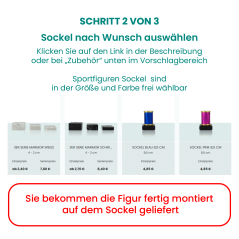 Figura di Badminton 7,9 cm (argento) - Product Image 3