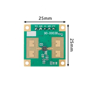 HLK-LD1155H-24G 24Ghz 24g TTL nối tiếp sự hiện diện của con người cảm biến vi sóng Radar cảm biến phát hiện mô-đun chuyển động - Product Image 5