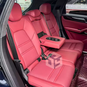 Funda de Cuero Genuino para Porsche Macan 2014-2023, Accesorios para Automóviles, Kit de Modificación Interior, Tapicería de Alta Calidad - Product Image 1