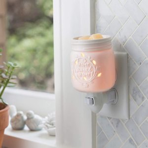 Ceramic <strong>Fragrance</strong> <strong>Oil</strong> <strong>Burner</strong> Mason Jar Illumination <strong>Fragrance</strong> Warmer - Product Image 4