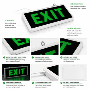 Placa guía de luz PMMA LGP de iluminación uniforme de alta calidad, adecuada para lámparas indicadoras de salida de emergencia en caso de incendio, OEM ODM - Product Image 3