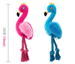 <strong>Wholesale</strong> Pet Chew <strong>Toys</strong> Flamingo <strong>Parrot</strong> Owl and Owl Teething Doll for Dogs' Tooth-Growth Cross-Border - Product Image 5