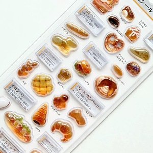 <span class=keywords><strong>Autocollants</strong></span> 3D en résine époxy japonaise, série d'<span class=keywords><strong>autocollants</strong></span> illustrés pour aliments, animaux marins, bulles de cristal, pour la décoration de journaux - Product Image 4