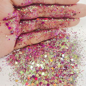 Vaso de uñas a granel en polvo con purpurina de camaleón fino de 1kg al por mayor para suministros de fiesta festiva decoraciones navideñas suministros para manualidades - Product Image 5