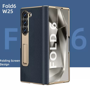 <span class=keywords><strong>Coque</strong></span> <span class=keywords><strong>de</strong></span> protection intégrale en cuir premium anti-chute avec protection d'appareil photo, personnalisée pour Samsung Z Fold3-7 – Offre Spéciale - Product Image 1