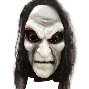 Maschera da Strega per Costume di Halloween Unisex, Integrale, in Plastica Morbida, Resistente <span class=keywords><strong>e</strong></span> Personalizzabile - Product Image 1