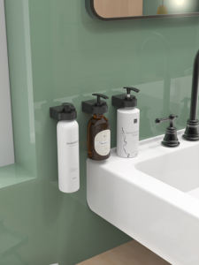 Le support de lavage de corps sans poinçon en matériau ABS avec serrure magnétique peut être personnalisé - Product Image 6