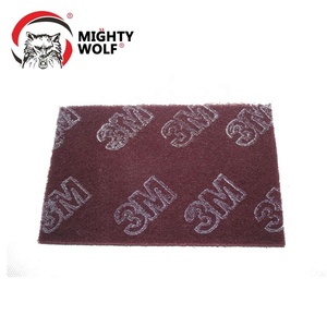 Tampon abrasif en nylon <span class=keywords><strong>rouge</strong></span>, 7447 pièces, feuille de <span class=keywords><strong>scotch</strong></span> pour le polissage - Product Image 2
