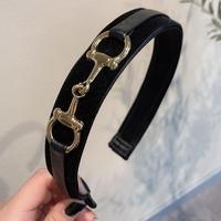 Luxe coréen filles fleurs Simple Diademas Para Cabello bandeaux élégant treillis maquillage bandes de cheveux produits de beauté accessoires