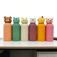 Couvre-bottes en silicone personnalisé pour enfants, motif animal, design mignon de dessin animé