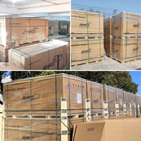 Jinko Tiger Panel surya Topcon, 425W 430W 435W 440W 54HL4R-B semua hitam Panel PV surya monokristalin