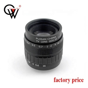 Objectif 35 mm F1.4 à monture C, objectif à focale fixe à iris manuel HD <span class=keywords><strong>2</strong></span>/<span class=keywords><strong>3</strong></span> pouces pour caméra CCTV industrielle, vision industrielle - Product Image 2