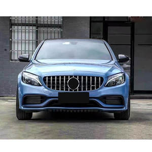 Accessoires W205 pour Mercedes Benz C300 berline 2017, kit pare-chocs <span class=keywords><strong>2015</strong></span> 2018, lifting C63s, carrosserie avant C180 <span class=keywords><strong>C350e</strong></span>, accessoires W205 - Product Image 5