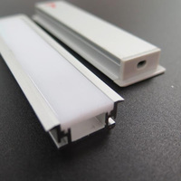 27x11mm intégré LED linéaire aluminium profil capteur escalier lumière LED éclairage au sol bande Surface montage canal