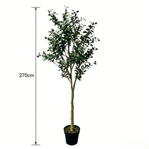 Large Indoor Floor-Standing Artificial Olive <b>Tree</b> New Model Detachable Ornament Graduation <b>Plastic</b> Weddings - Product Image 2