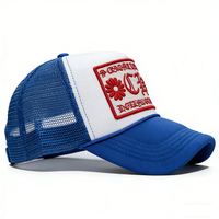 Gorra Trucker de 5 Paneles Bordada Plana con Espuma y Cuerda para Deportes y Béisbol del Fabricante
