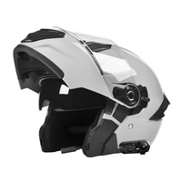 Casque de sécurité unisexe personnalisé en ABS à double visière toutes saisons pour moto, modèle AD, vente en gros, nouveauté
