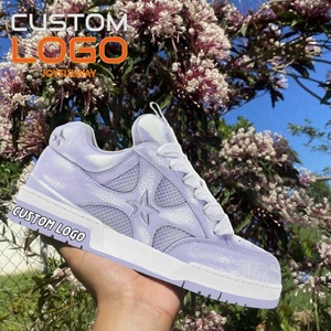 Zapatillas con logotipo personalizado con diseño propio, zapatos de estilo para caminar, zapatos casuales para hombres y mujeres, zapatos <span class=keywords><strong>blancos</strong></span> de marcas personalizadas para hombres - Product Image 5