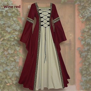 Robe décontractée grande taille col carré manches trompette Robe été mousseline de soie Appliques avant - Product Image 6