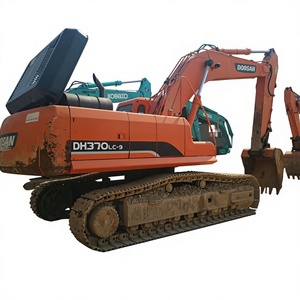 รถขุดตีนตะขาบ Doosan Dh370lc-9 มือสอง ปี 2014 กำลัง 110 กิโลวัตต์ บุ้งกี๋ขนาด 1.0 ลูกบาศก์เมตร ชิ้นส่วนสำคัญประกอบด้วย มอเตอร์ เครื่องยนต์ เกียร์บ็อกซ์ และปั๊ม - Product Image 1