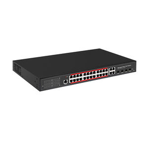 S5800WP-24G-4TC-BT 4* SFP+4*(RJ45)+24* พอร์ต PoE+1*พอร์ตคอนโซล+สวิตช์ PoE แบบจัดการได้ L2 สำหรับ FTTX ระบบเครือข่ายไร้สาย Zikun - Product Image 2