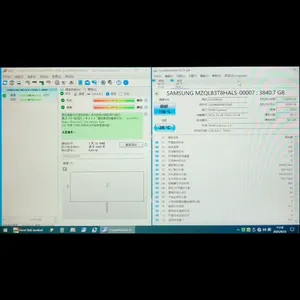 PM983 3.84TB NVME U2 Internal SSD MZQLB3T8HALS-00007 ฮาร์ดดิสก์ SSD ภายในแบบ NVMe ความจุ 3.84TB สำหรับเดสก์ท็อป ประสิทธิภาพสูง ความเร็วสูง สภาพรีเฟอร์บิช มือสอง - Product Image 4
