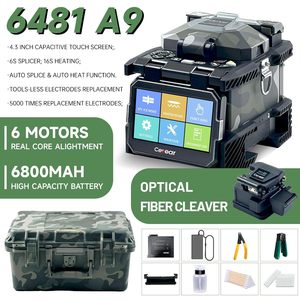 DFBRUZZ 6481A9 Fusionadora de Fibra Óptica con Pantalla Táctil de 4.3 Pulgadas, Alimentada por Batería, Kit de Máquina para Producción de Fibra Óptica - Product Image 2