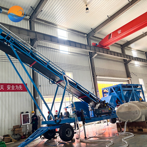 Tự động xách tay mini bê tông nhà máy nhỏ di động khô <span class=keywords><strong>mix</strong></span> sẵn sàng <span class=keywords><strong>mix</strong></span> 50m3 trạm trộn bê tông và trộn thực vật - Product Image 3