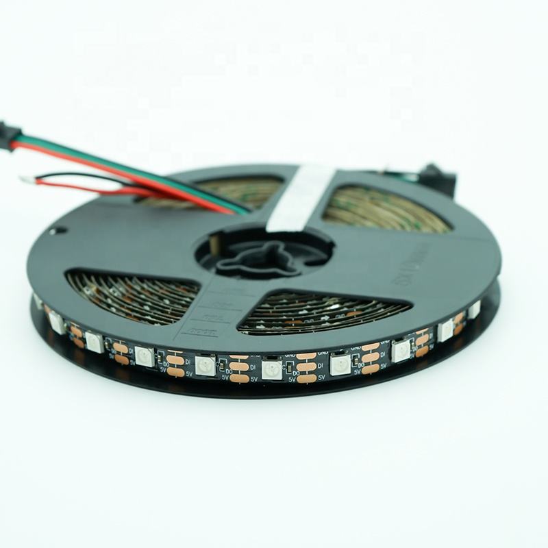 72 LED 5V SK6812 Built-in IC Full Color Programmable SMD 5050 RGB LED Light Strips for Residential Lighting