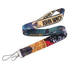 Thiết Kế Thăng Hoa In Ấn Trống Cổ ID Huy Hiệu Chủ Thẻ Anime Dệt Satin Nylon <span class=keywords><strong>Polyester</strong></span> Tùy Chỉnh Dây Buộc Với Logo Tùy Chỉnh - Product Image 5