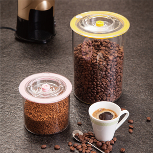 Barattolo in <span class=keywords><strong>Vetro</strong></span> <span class=keywords><strong>Sottovuoto</strong></span> <span class=keywords><strong>per</strong></span> Conservazione Alimenti, Senza BPA, Contenitore Trasparente Anti-insetti, Lavabile in Lavastoviglie - Product Image 2